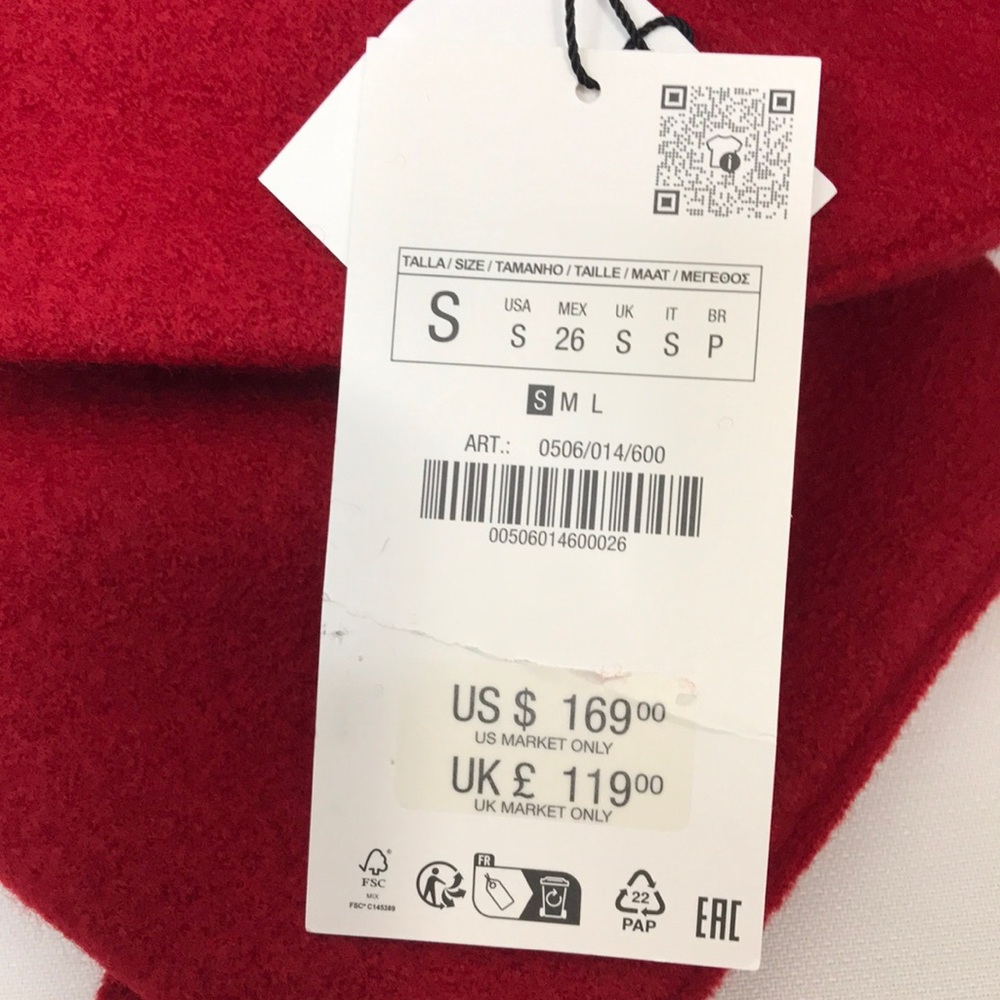 NWT Zara Wool Midi Jumper Dress - Picture 9 of 15